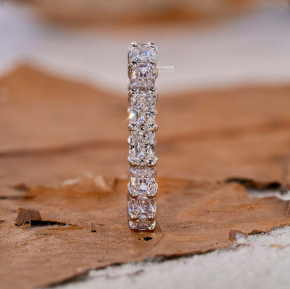 Radiant Lab Grown Diamond Eternity Band – Anniversary Ring
