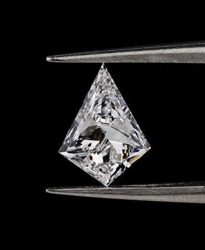 Kite Cut Lab Grown Diamond, CVD/HPHT, Antique Cut, Pendant
