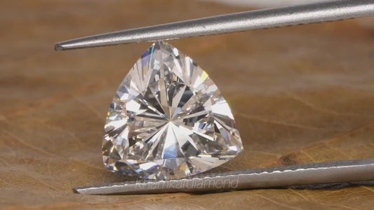 3.00 CT Trillion Cut Lab Diamond | CVD Loose Diamond