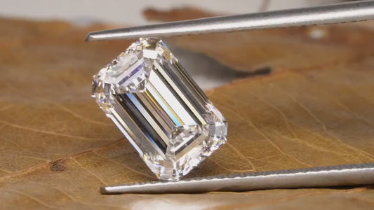 2.57 CT Emerald Cut IGI Certified Lab Diamond